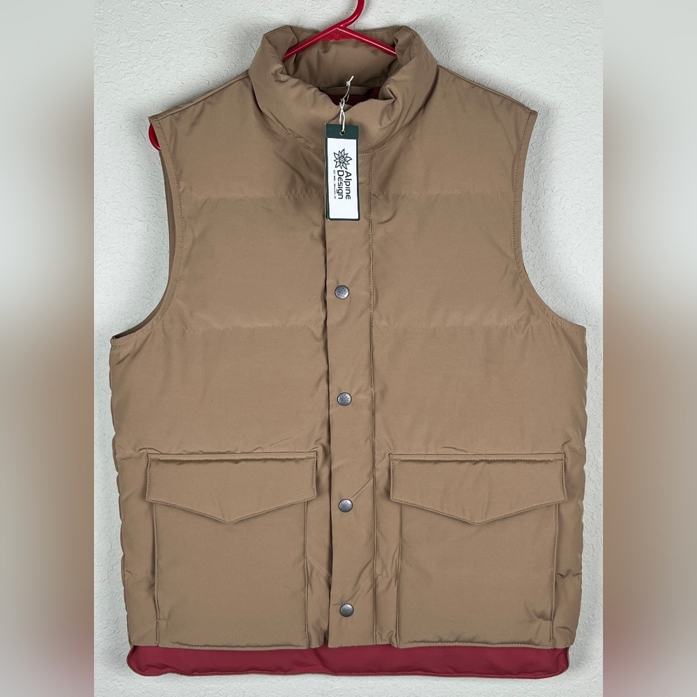 Alpine Design Men's Brown Outdoor Vest